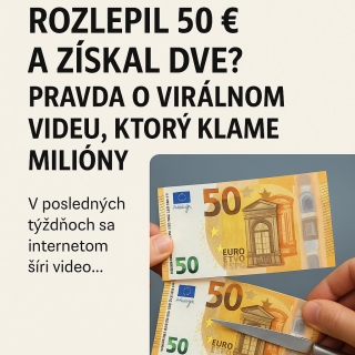 Rozlepil 50€ a získal dve?